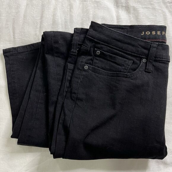 Men’s Joseph Abound Jeans Sz 33x32 Black Classic Slim Fit Straight Leg Stretch - Picture 6 of 12